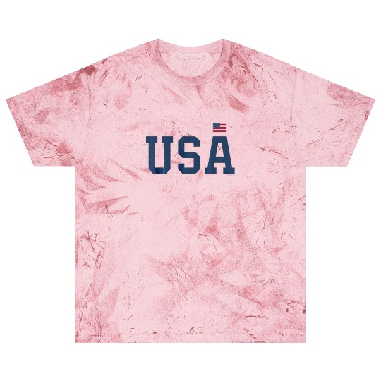 USA Blast T Shirts Women Men Patriotic American Flag 4th