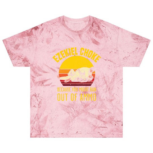 Funny Jiu Jitsu Blast T Shirts - Ezekiel Choke - Jiujitsu H