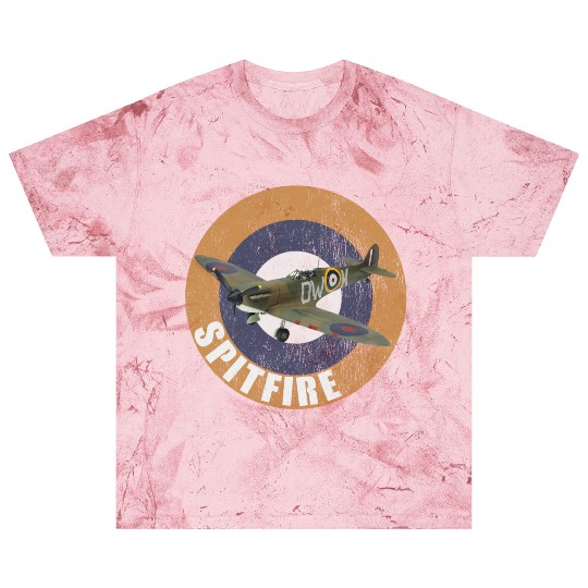 Famous WW2 Planes Supermarine Spitfire Blast T Shirts
