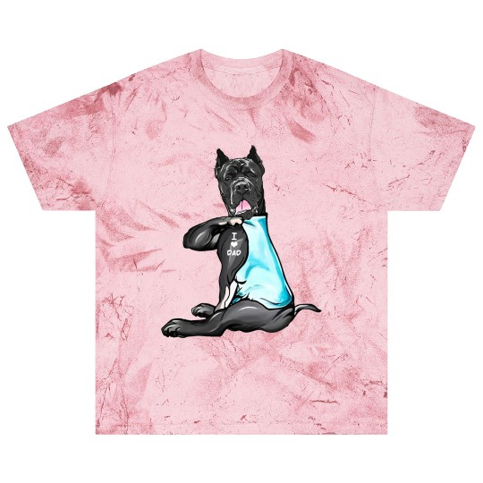 Cane Corso Tattoos I Love Dad Sitting Gift Father Blast T Shirts