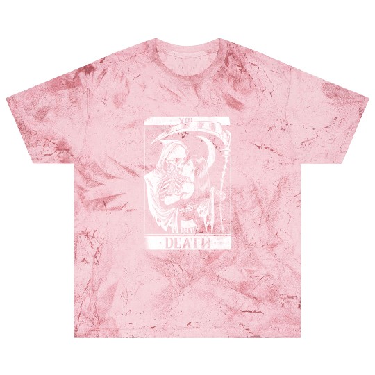 Blackcraft Death the Grim Reaper Kiss Tarot Card Blast T Shirts