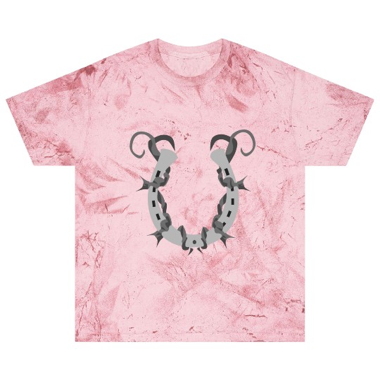 Horseshoe Wrapped in Barbed Wire Blast T Shirts