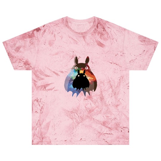 Totoro Watercolor Silhouette Fantasy Fictional Blast T Shirts