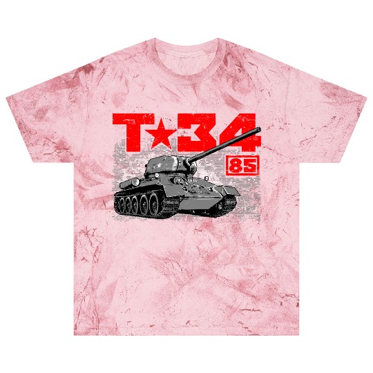 T-34-85 Soviet medium tank Blast T Shirts
