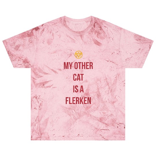 Captain Marvel My Other Cat Is A Flerken Bold Logo Blast T Shirts