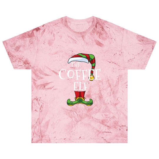 Coffee Elf Family Matching Christmas Group Gift Blast T Shirts