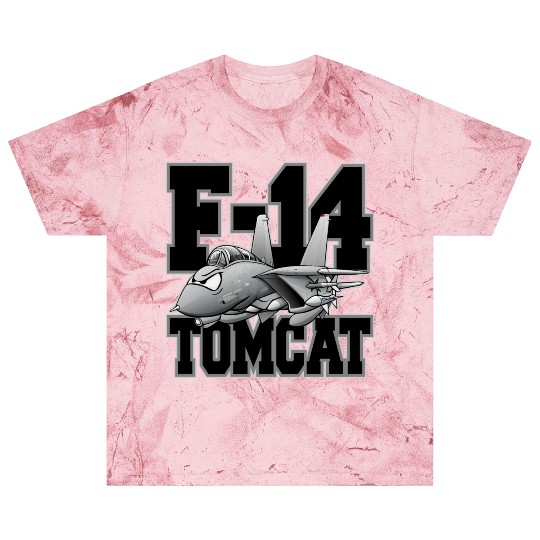 F-14 Tomcat Military Fighter Jet Aircraft Cartoon Blast T Shirts