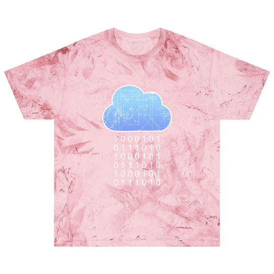 Data Analytics Cloud Data Rain Binary Geek Gift Blast T Shirts