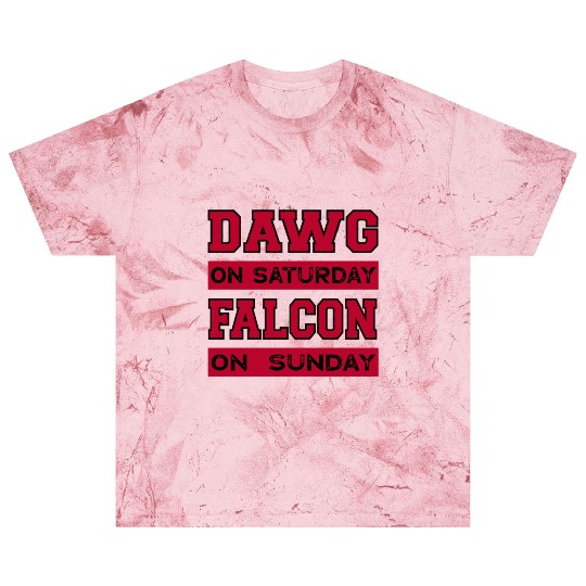Dawg On Saturday Falcon On Sunday Atlanta Athens F Blast T Shirts