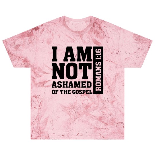 I am Not Ashamed of The Gospel Romans 116 Blast T Shirts