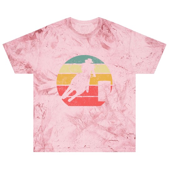 Barrel Racing Retro Blast T Shirts