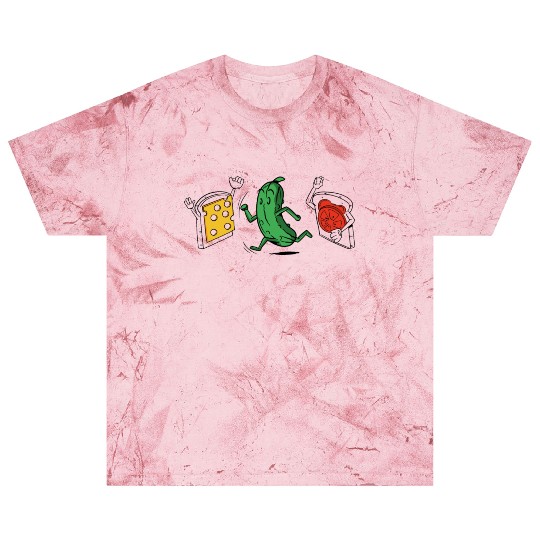 Baseball Pickle Runner Tomato Cheese Sandwich Joke Blast T Shirts