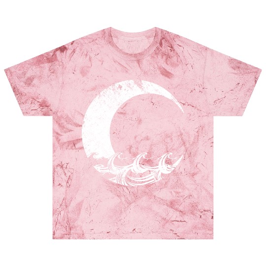 Moon and Ocean Blast T Shirts