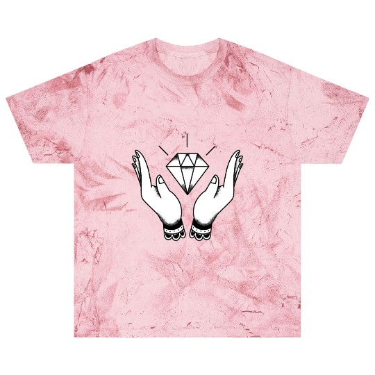 Diamond in hand jewelry luxury bling bling Blast T Shirts