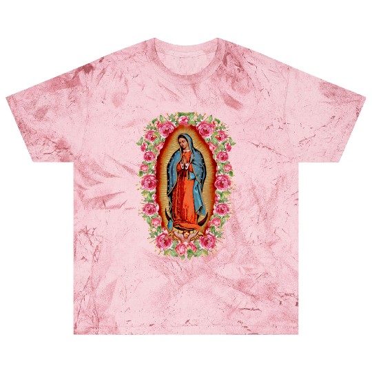 Our Lady Virgen De Guadalupe Virgin Mary Blast T Shirts