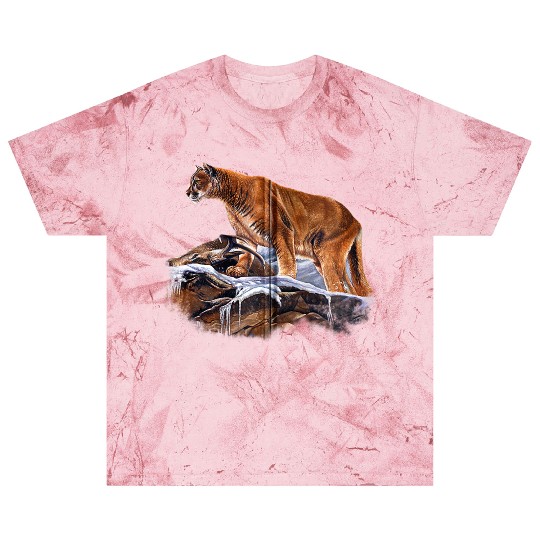 Mountain Lion Cougar Blast T Shirts