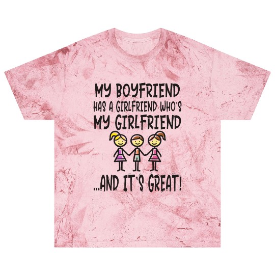 Threesome Funny Throuple Polyamory Love Polygamy Blast T Shirts