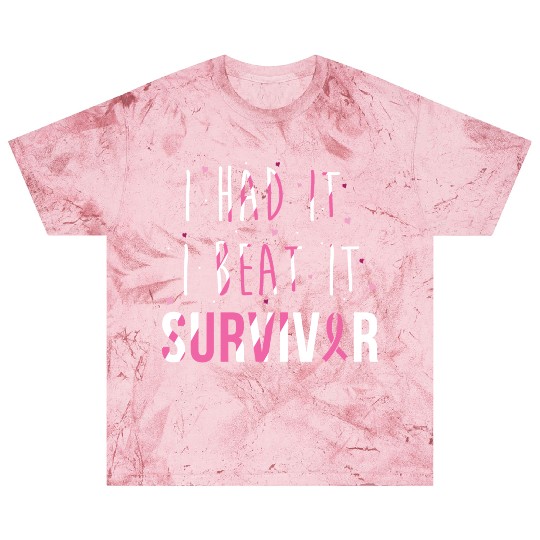 Breast Cancer Survivor I Had It I Beat It Blast T Shirts