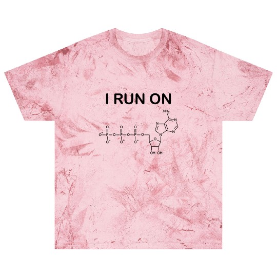 I Run On ATP for Biology & Science Teacher Blast T Shirts
