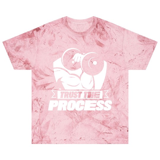 Trust The Process Gym Motivation Fitness Workout Blast T Shirts