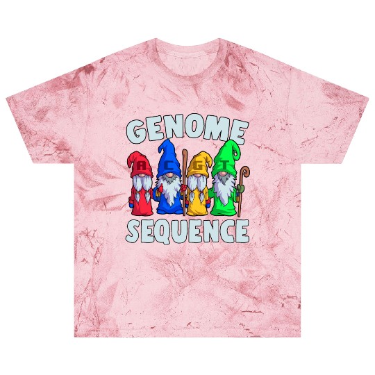 Genome Sequence Funny Gnome Biology Science Pun Blast T Shirts