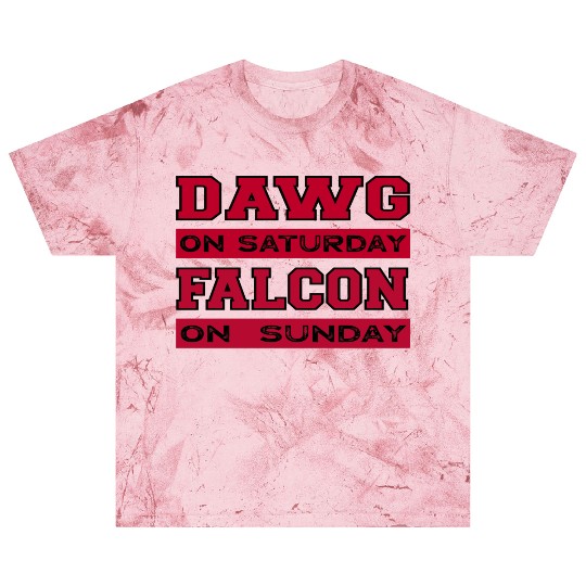 Dawg On Saturday Falcon On Sunday Atlanta Athens F Blast T Shirts