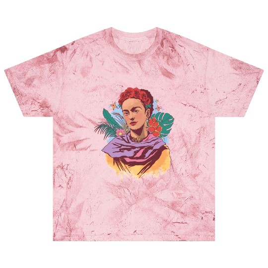 FRIDA KAHLO COLOR PORTRAIT Blast T Shirts