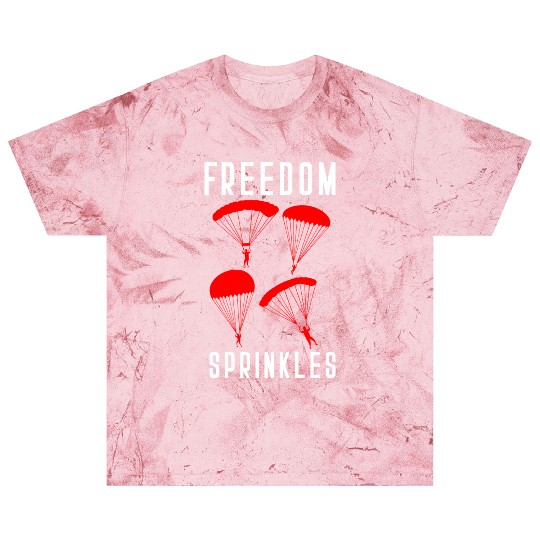 Paratrooper Freedom Sprinkles Airborne Military So Blast T Shirts