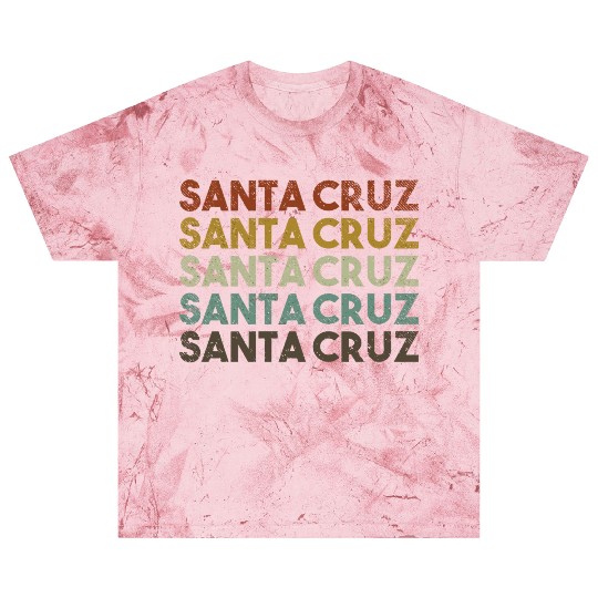 Retro Santa Cruz California Blast T Shirts