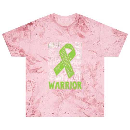 Non-Hodgkins Lymphoma Warrior Lime Green Awareness Blast T Shirts