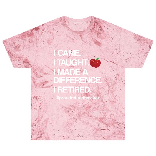 Funny Teacher Retirement Retired School Teacher Blast T Shirts