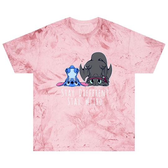 Stay Different Stay Weird Toothless And Stitch Blast T Shirts