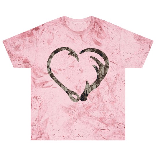 Camo Fish Hook Antler Deer Hunting Buck Hunter Dad Blast T Shirts