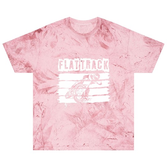 FLAT TRACK MOTORCYCLE racing dirt track speedway Blast T Shirts