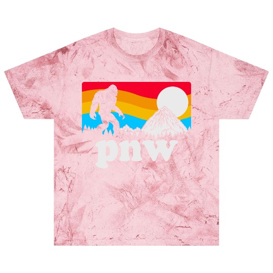 PNW Pacific Northwest Bigfoot Blast T Shirts