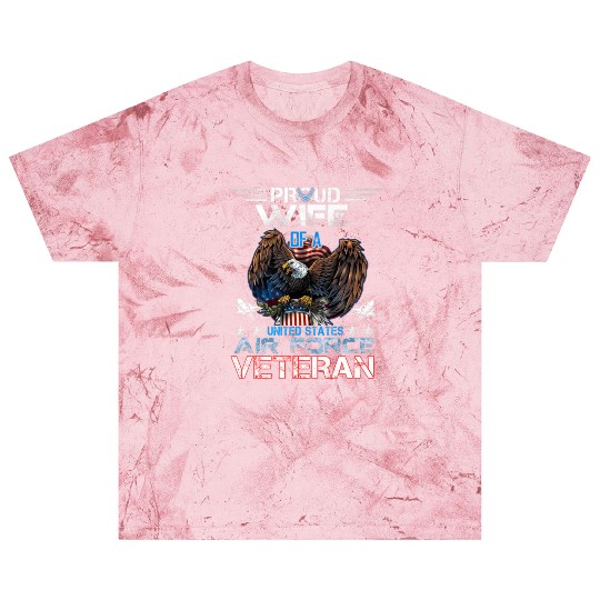 Veteran-Proud Wife Of Us Air Force Veteran Patriot Blast T Shirts