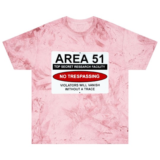 area 51 no trespassing Blast T Shirts