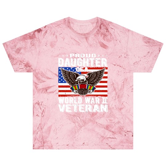 Proud Daughter Of A World War 2 Veteran Patriotic Blast T Shirts
