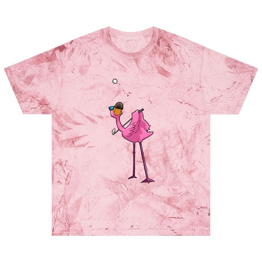 Flamingo Golf Golfing Blast T Shirts