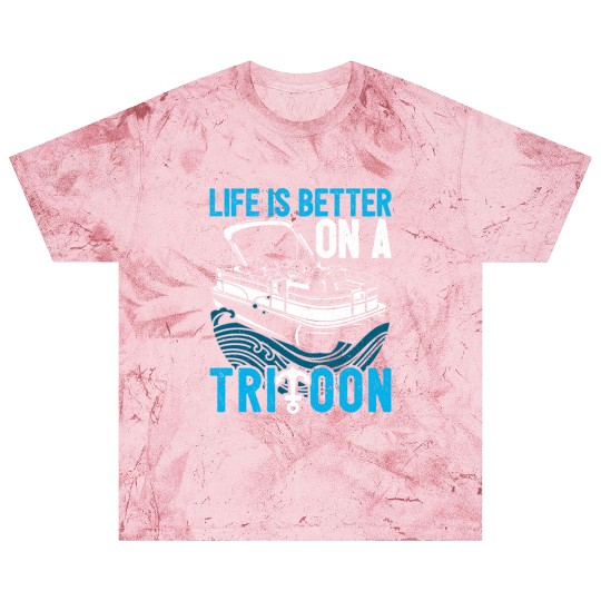 Pontoon First Mate Tri-toon Boat Lovers Idea Gifts Blast T Shirts