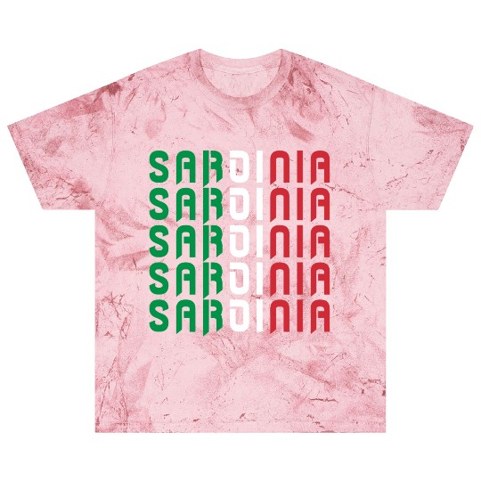 Sardinia Italy Flags Design Blast T Shirts