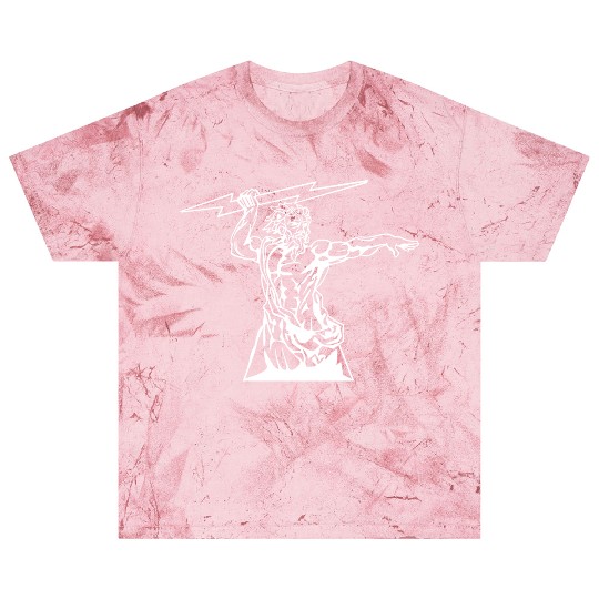 Greek mythology Zeus lightning bolt silhouette Blast T Shirts
