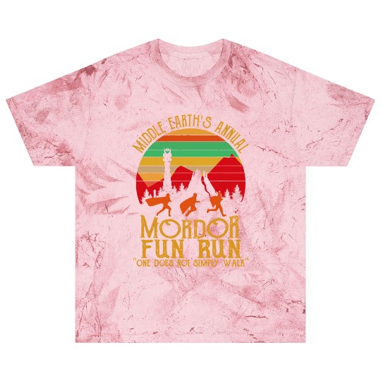 Mordor Fun Run One läuft nicht einfach Vintage Blast T Shirts
