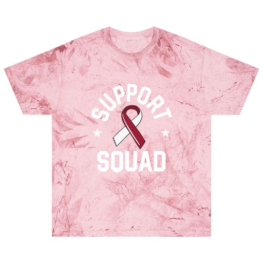 Oral Cancer Support Squad Head And Neck Cancer Blast T Shirts