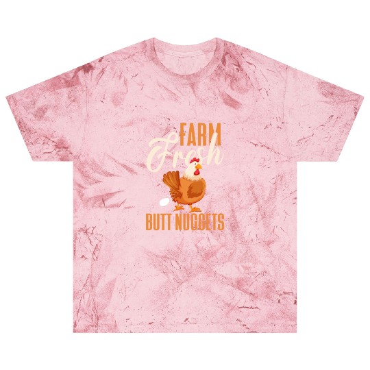 Farm Fresh Butt Nuggets, Chicken Blast T Shirts