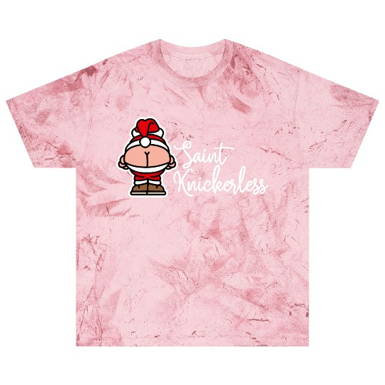 St. Knickerless funny Santa Claus Christmas puns Blast T Shirts