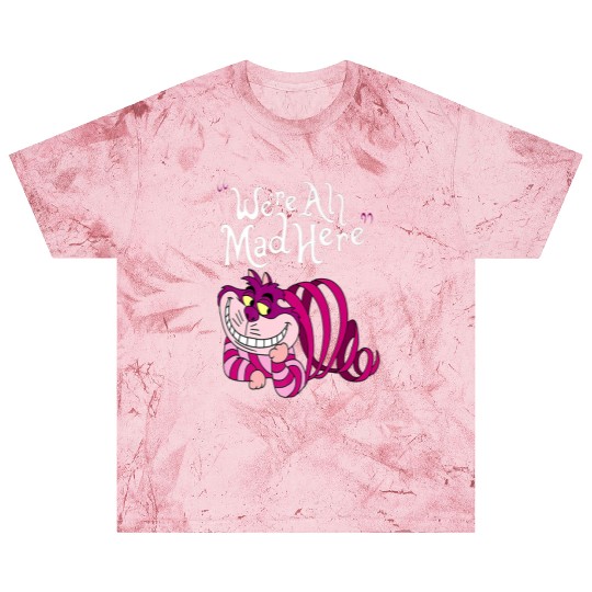 Cheshire Cat Were all Mad Here Cat 1669 Blast T Shirts