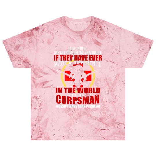 Devil US Navy Corpsman DOC Badass Army Veteran Blast T Shirts