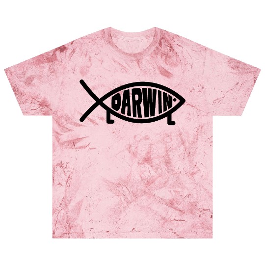 Darwin Fish with legs - Atheism Evolution Theory Blast T Shirts