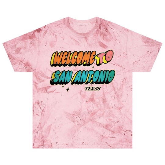 Welcome to San Antonio Texas Design Blast T Shirts